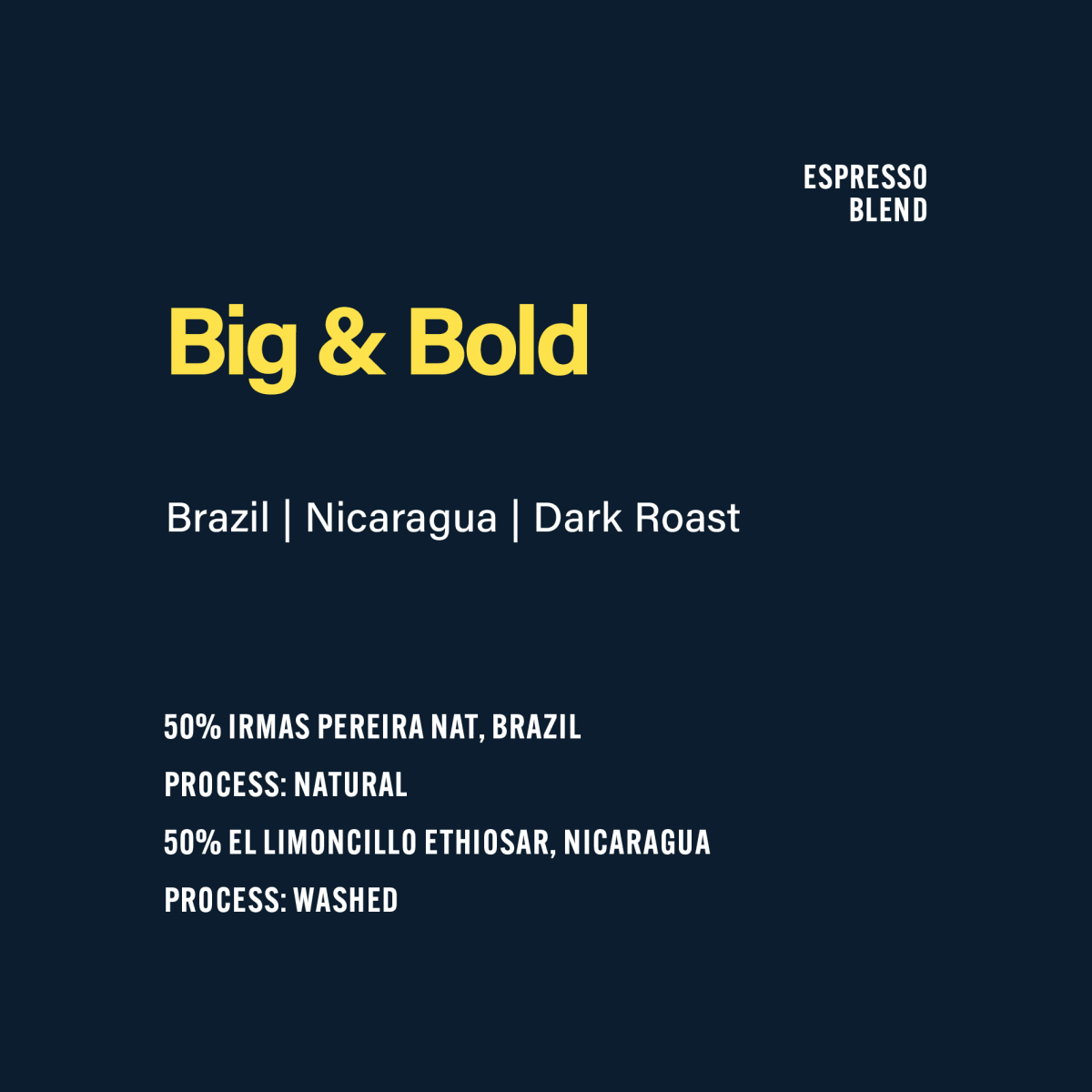 Golden Gate Espresso Blend - Seven Seeds